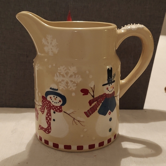 Hallmark SNOWMAN Pitcher - Picture 1 of 5